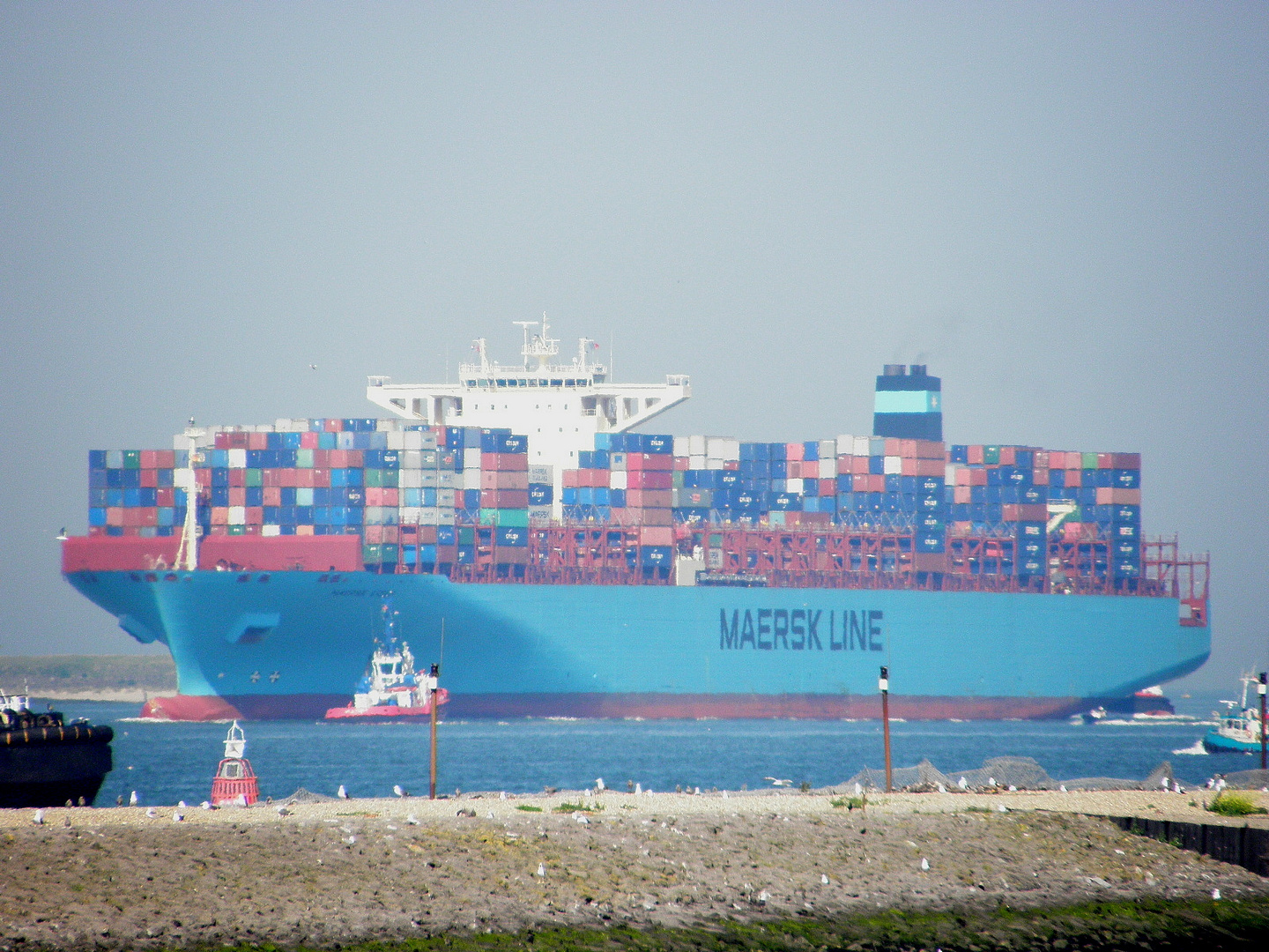 "...ganz verschwommen..." Maersk Essen IMO 9456783