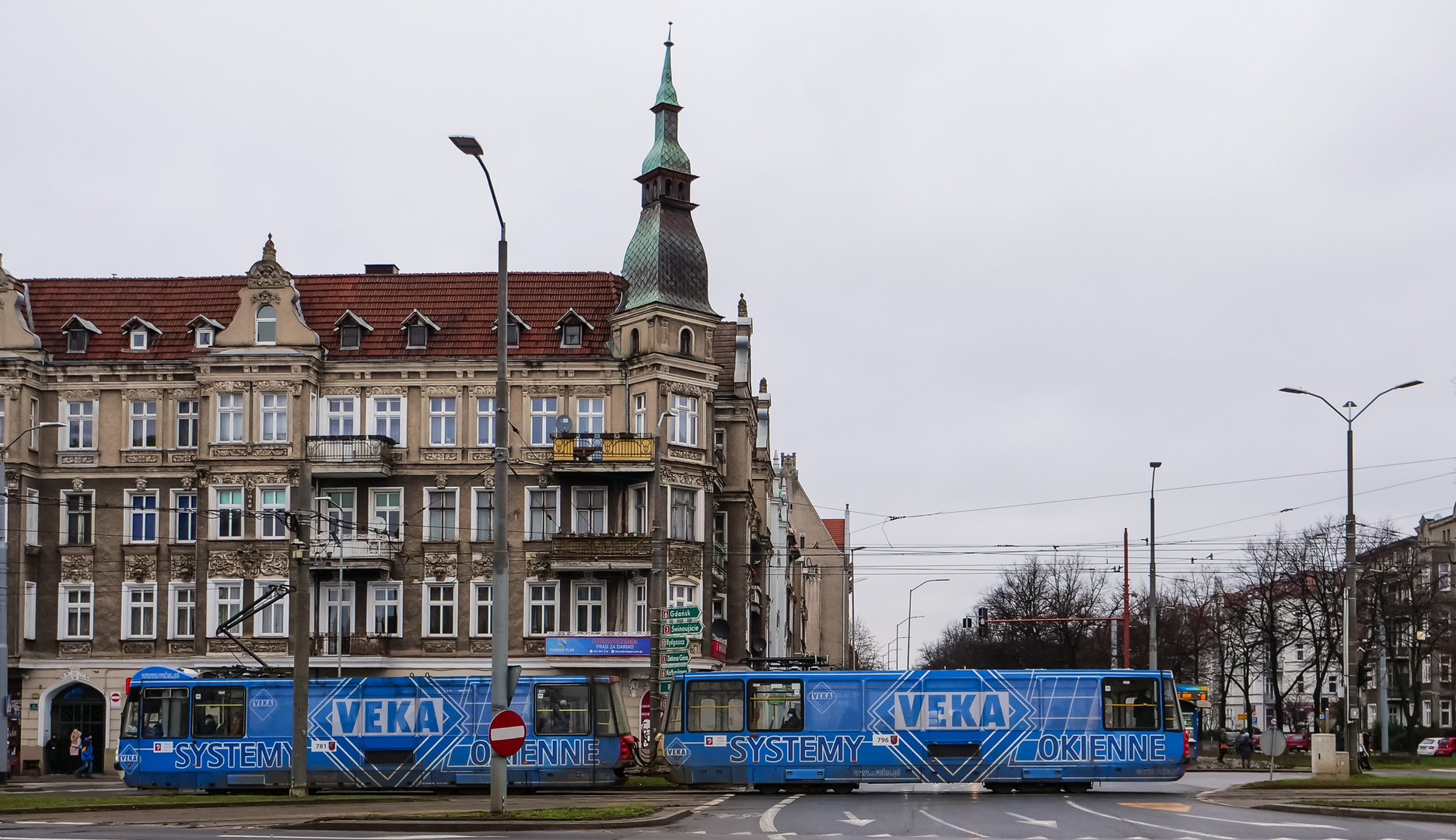 Ganzreklame für Veka