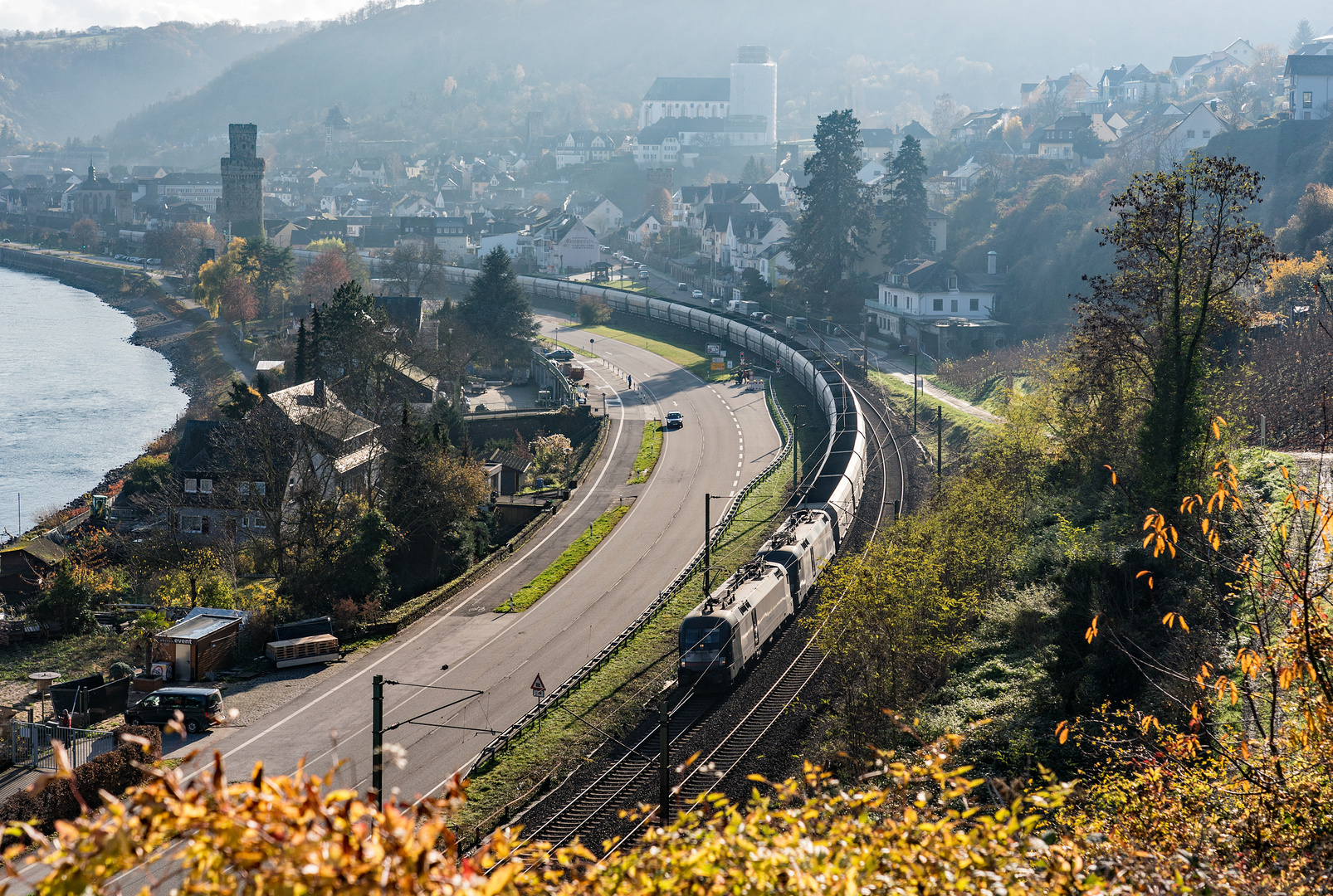 Ganzzug am Mittelrhein - Ia -