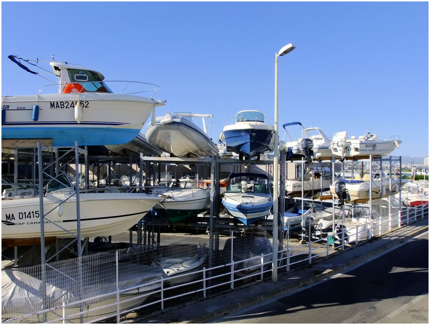 Garage à bateaux !