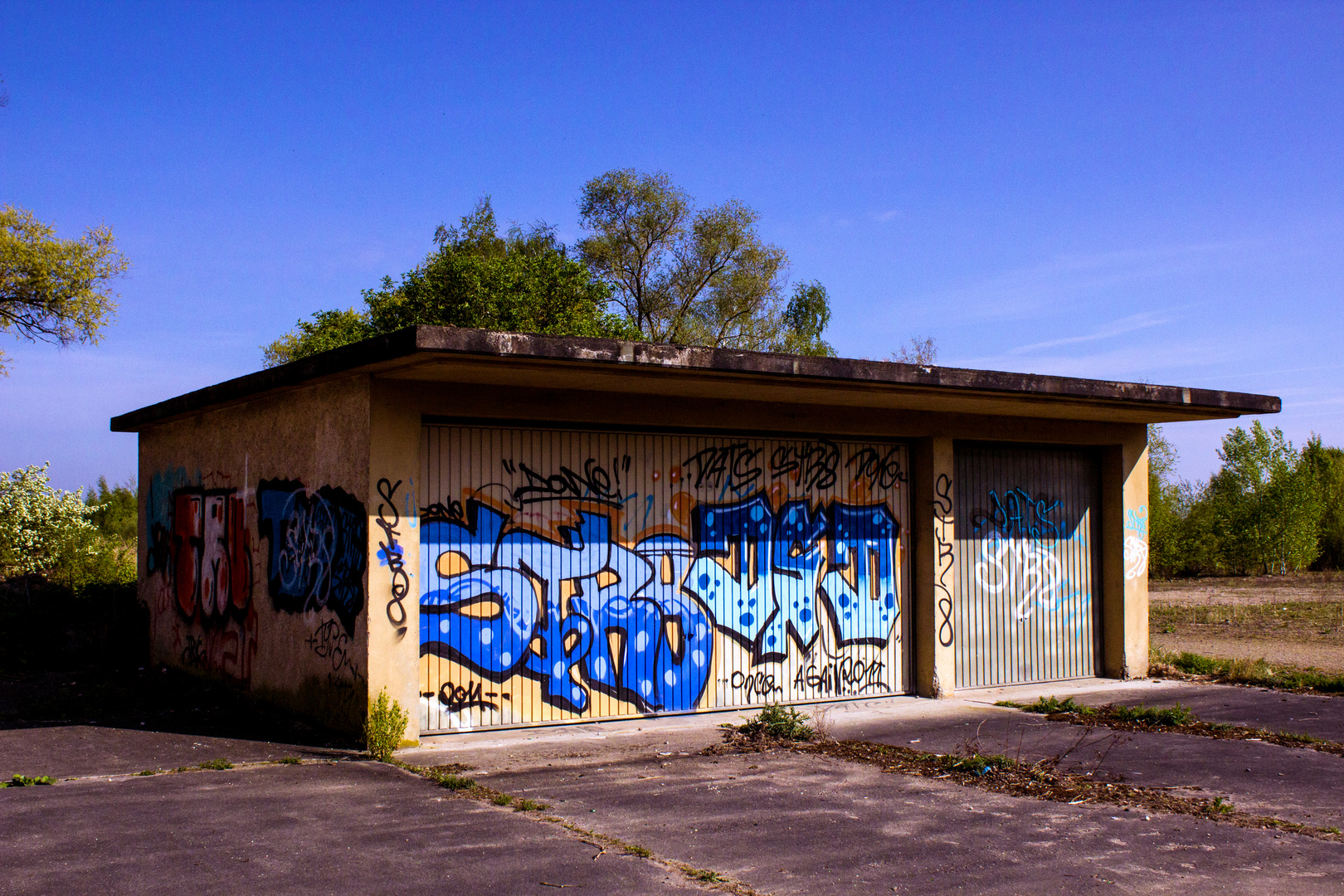 Garage altes Industriegebäude am Ehrlichsee