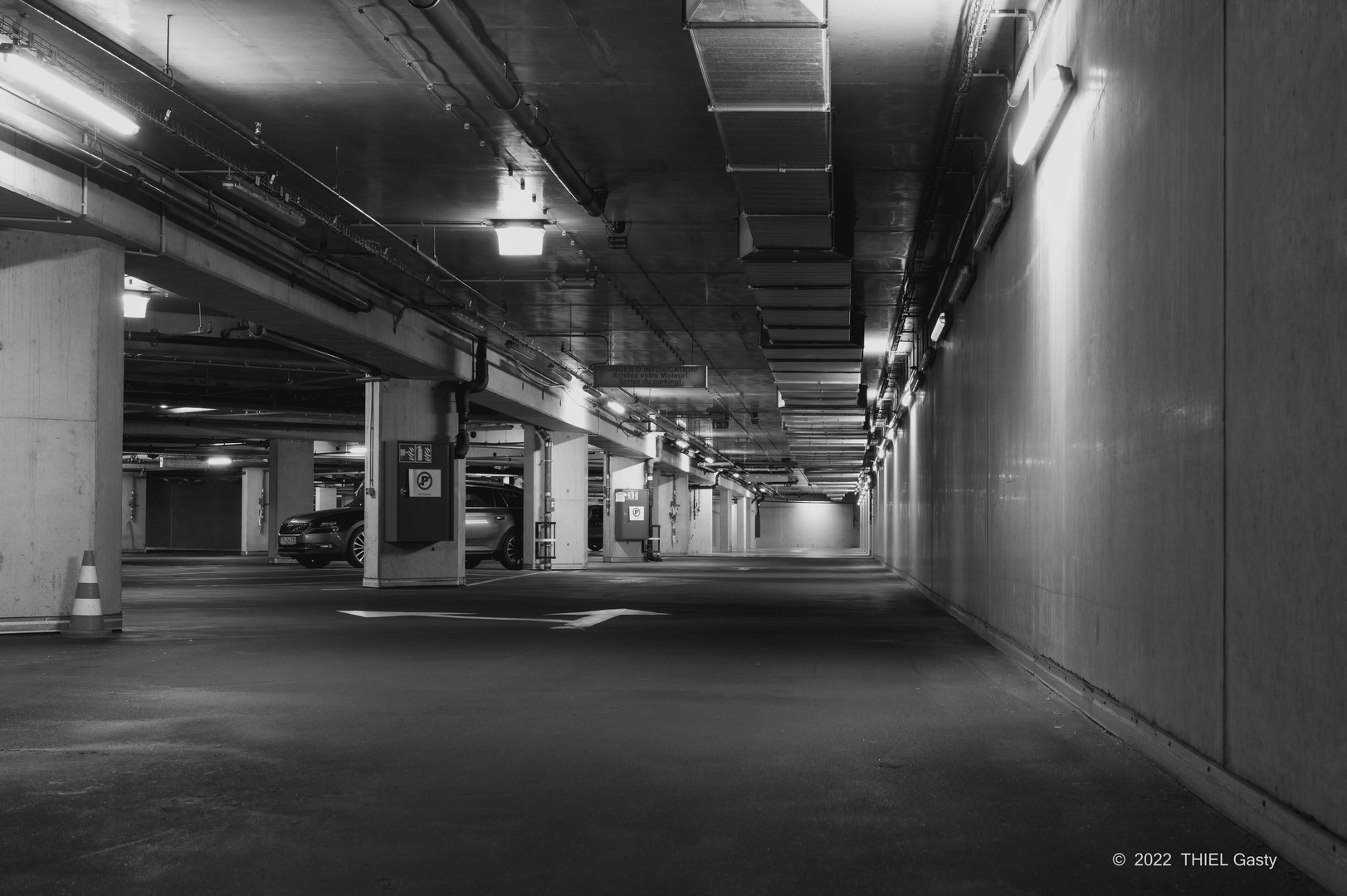 Garage nach Feierabend