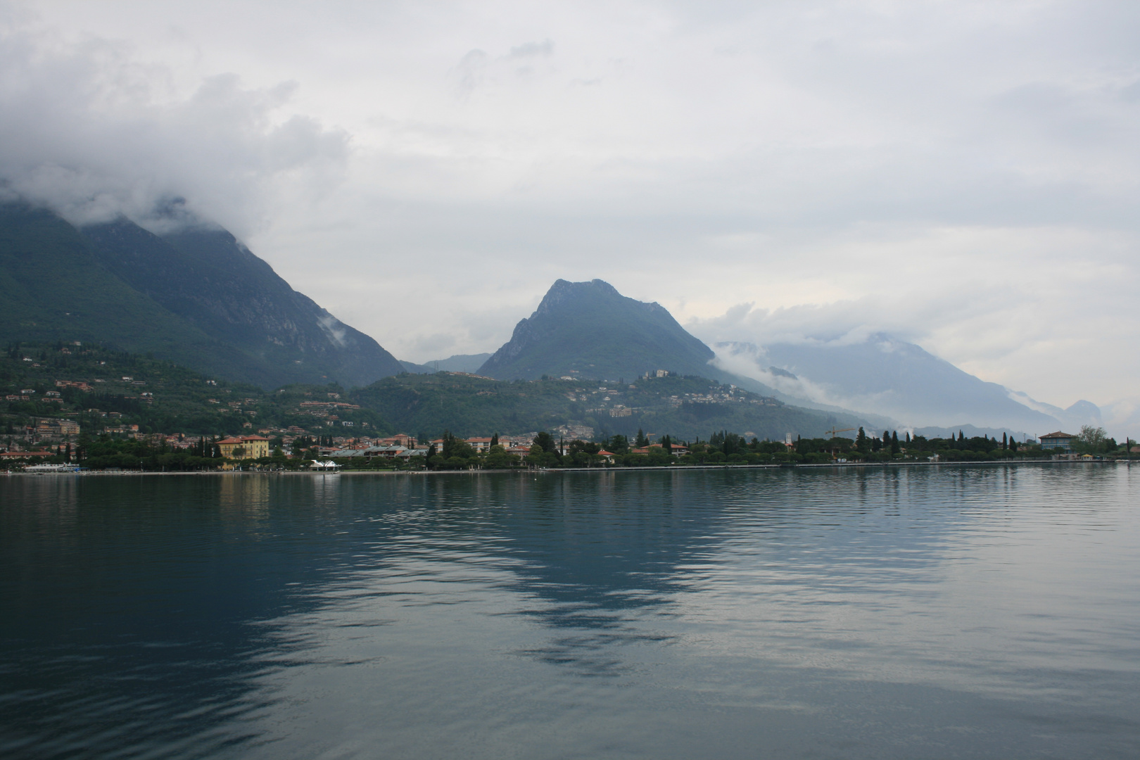 Gardasee bei der Überfahrt