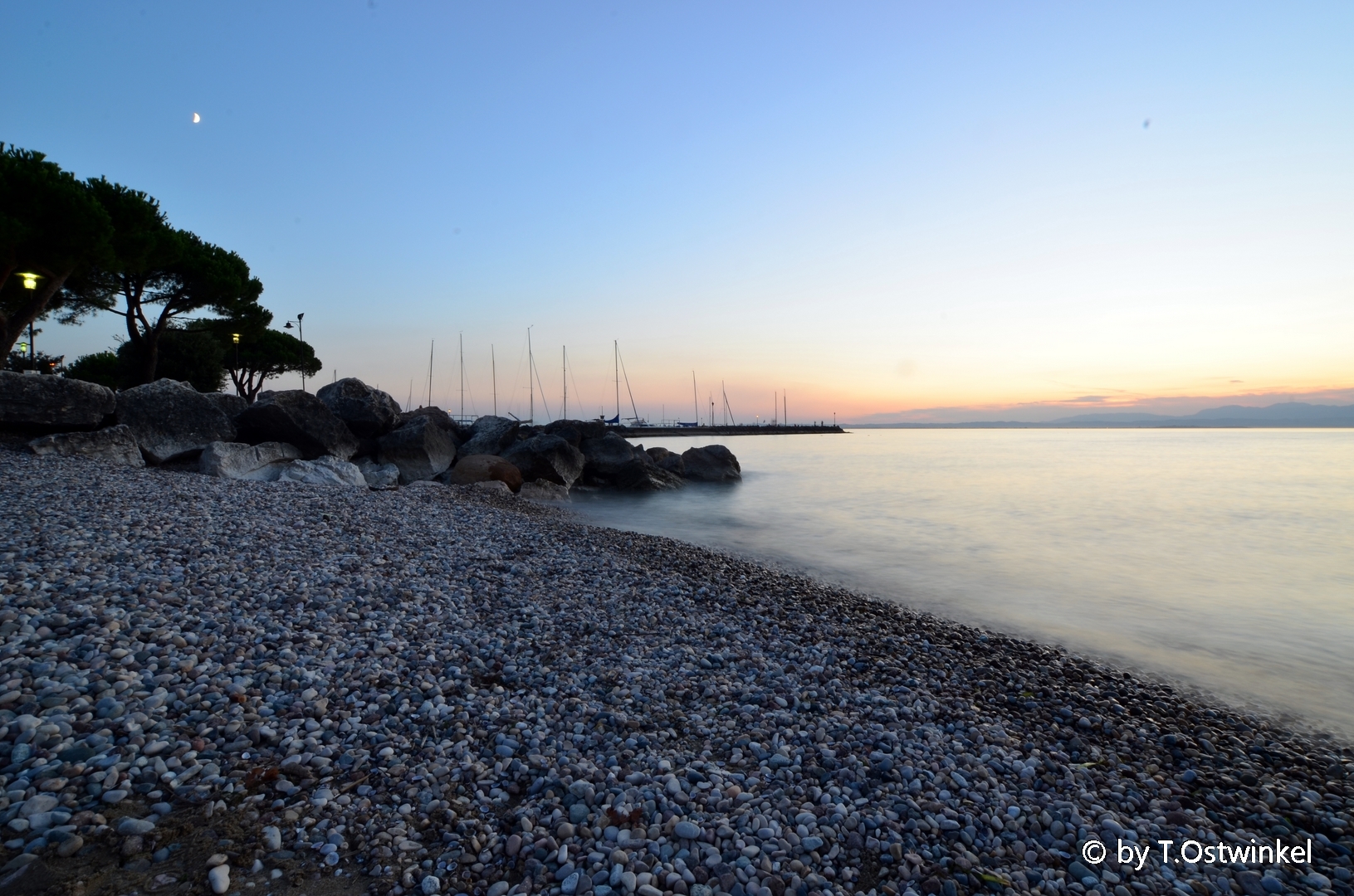 Gardasee bei Nacht