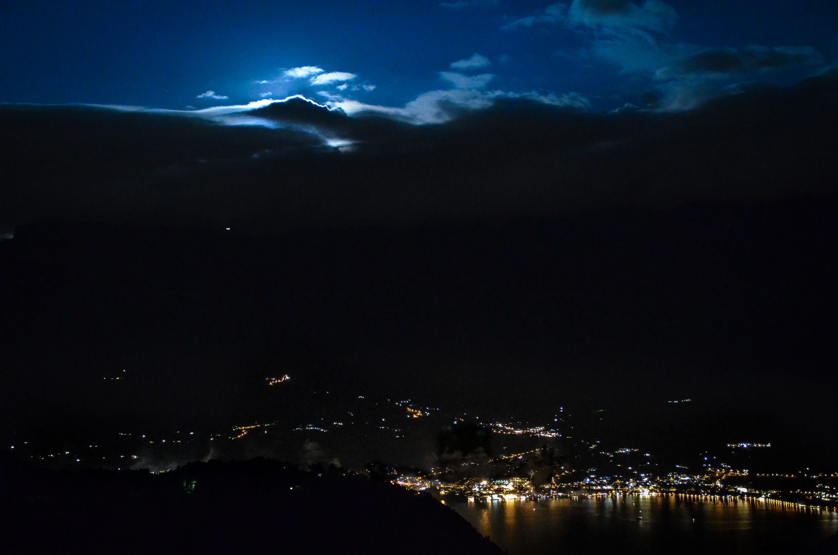 Gardasee bei Nacht