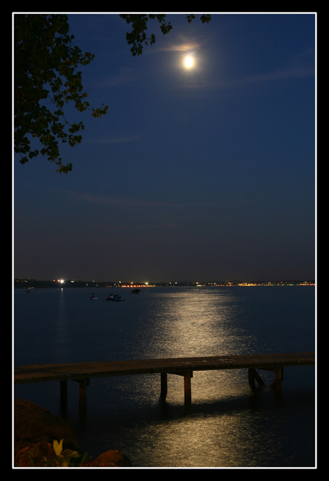 Gardasee bei Nacht