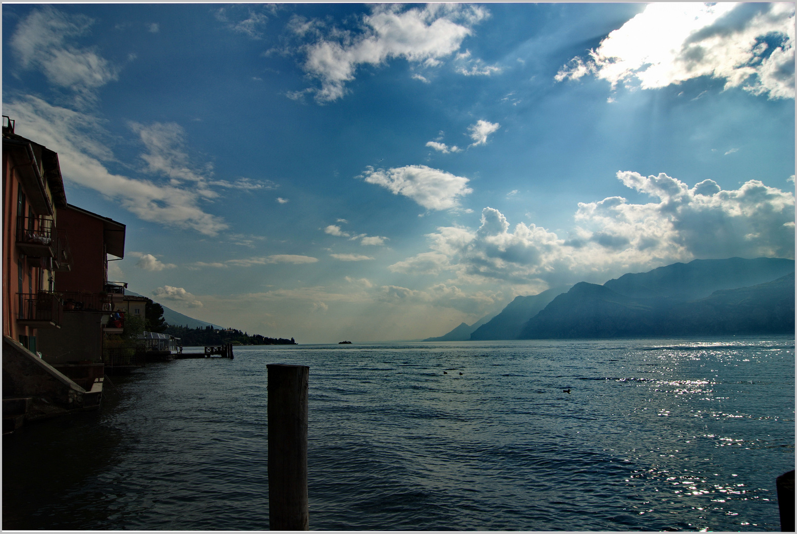 Gardasee-Blick bei Malcesine