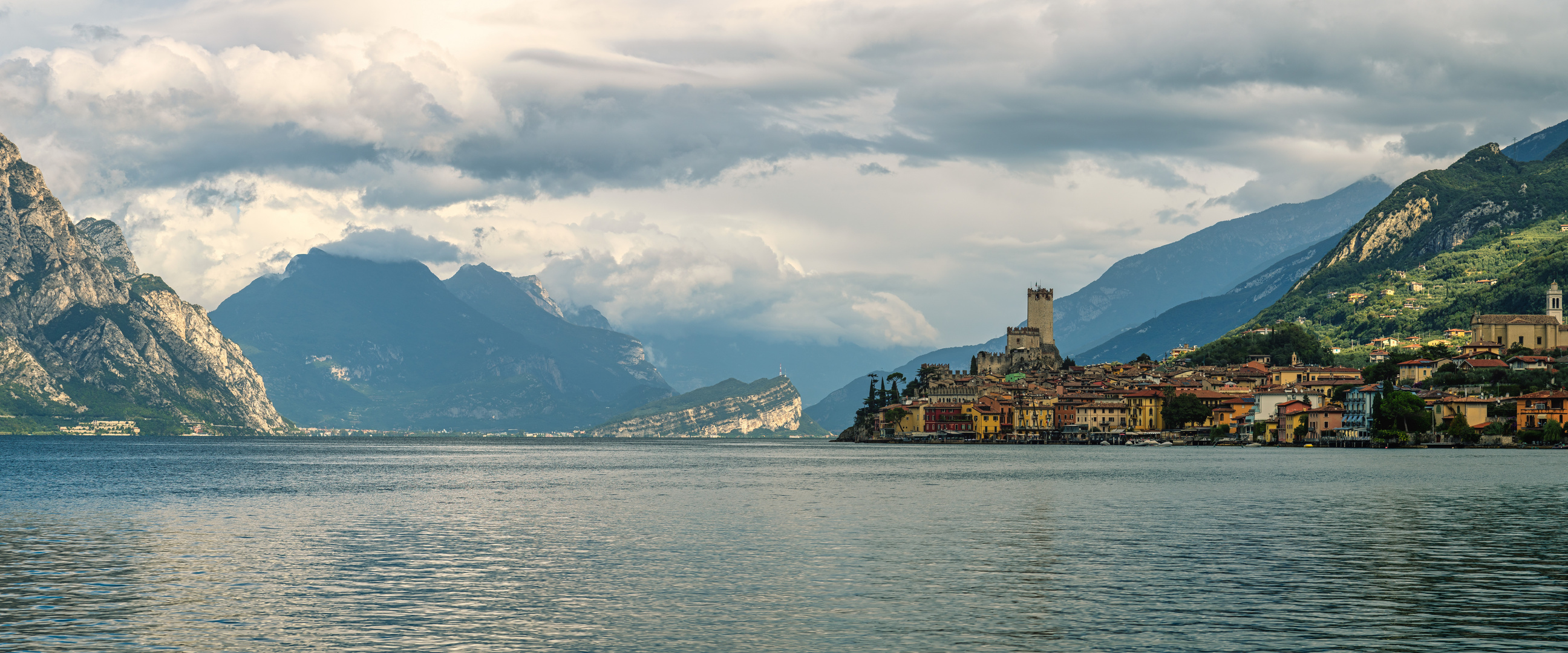 Gardasee -  Blick nach Norden