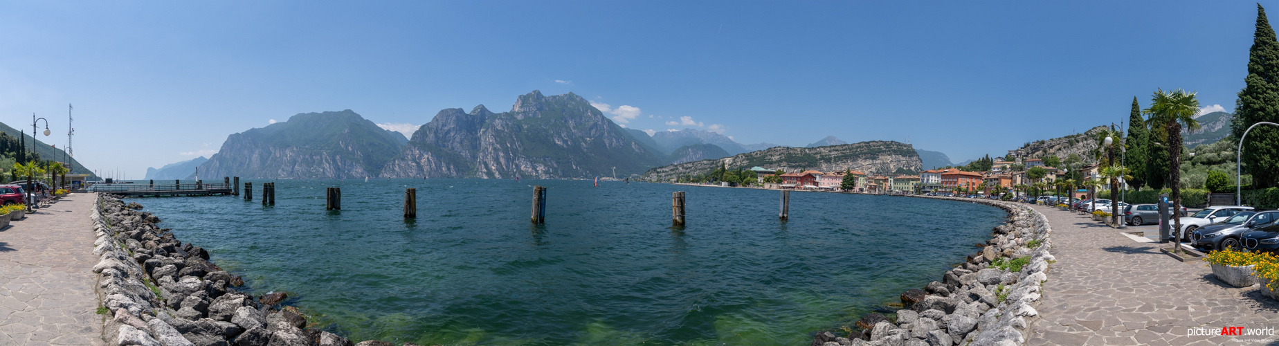 Gardasee - Der Hafen von Torbole