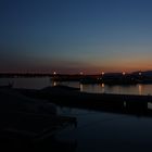 Gardasee - Hafen bei Nacht