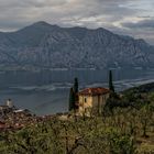 Gardasee, hoch über Malcesine