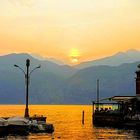 Gardasee im güldenem Glanze