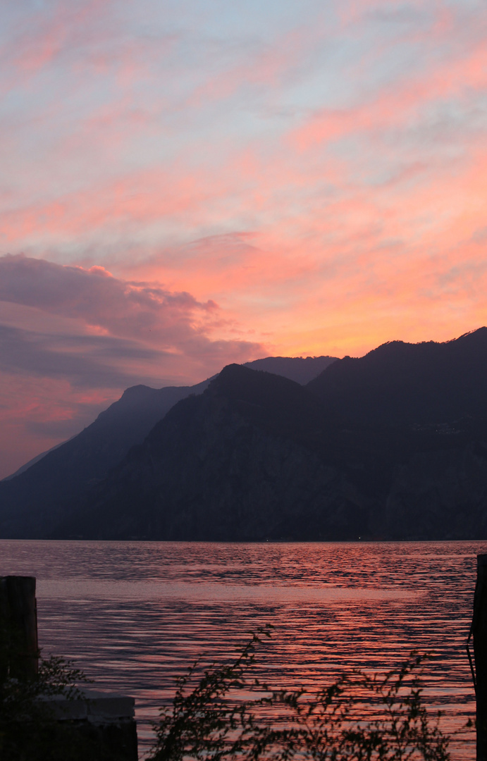 gardasee im letzten licht.....