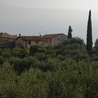 Gardasee im Oktober - Blick über Cecina (bei Toscolano-Maderno)