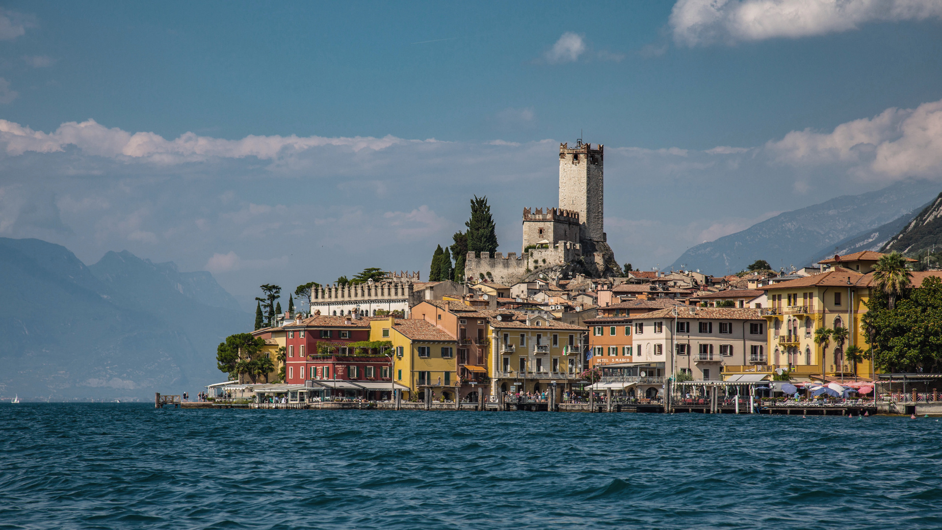 Gardasee Malcesine Skaligerburg