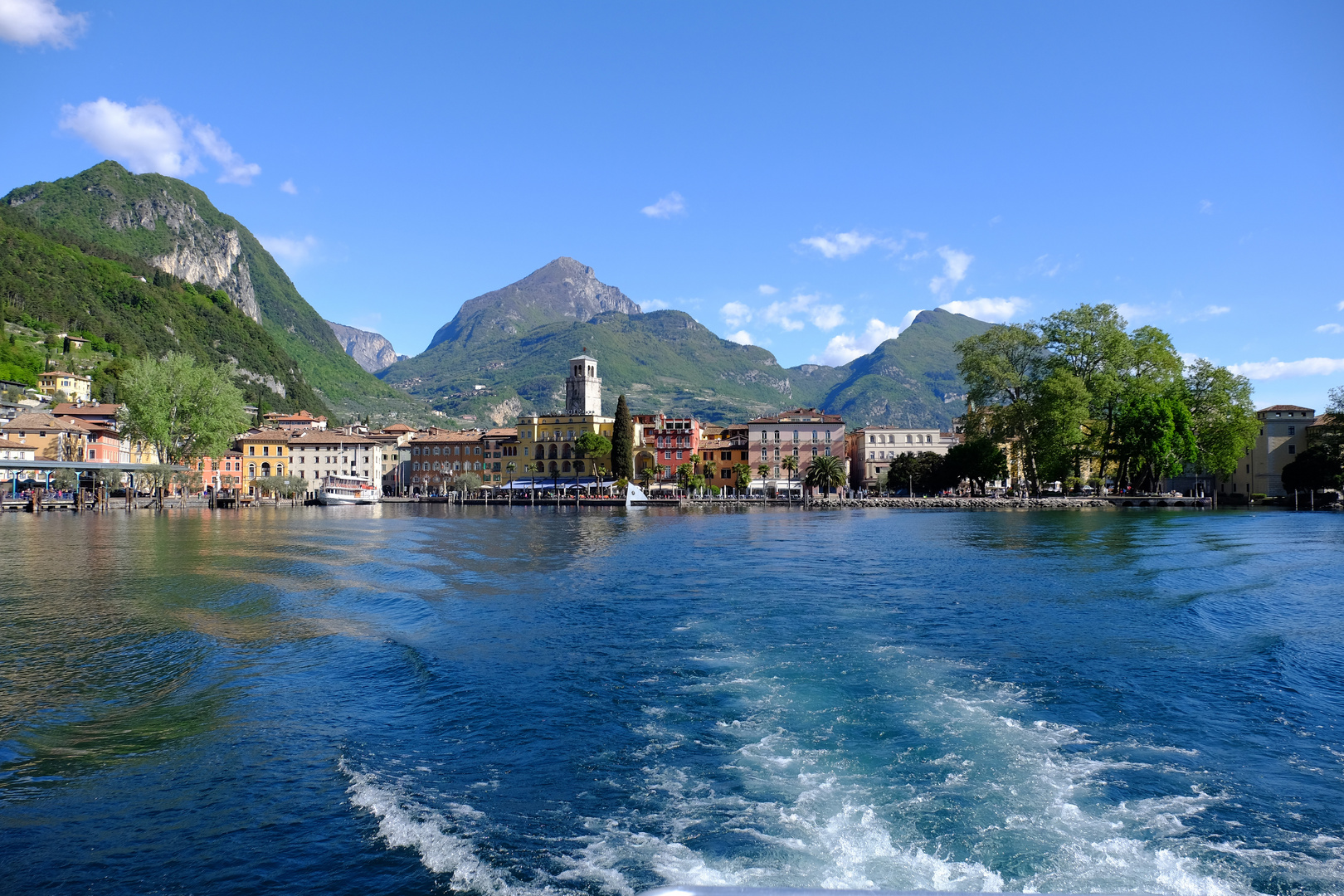 Gardasee mit Blick auf Riva