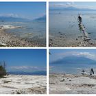 Gardasee - Niedrigwasser bei Sirmione