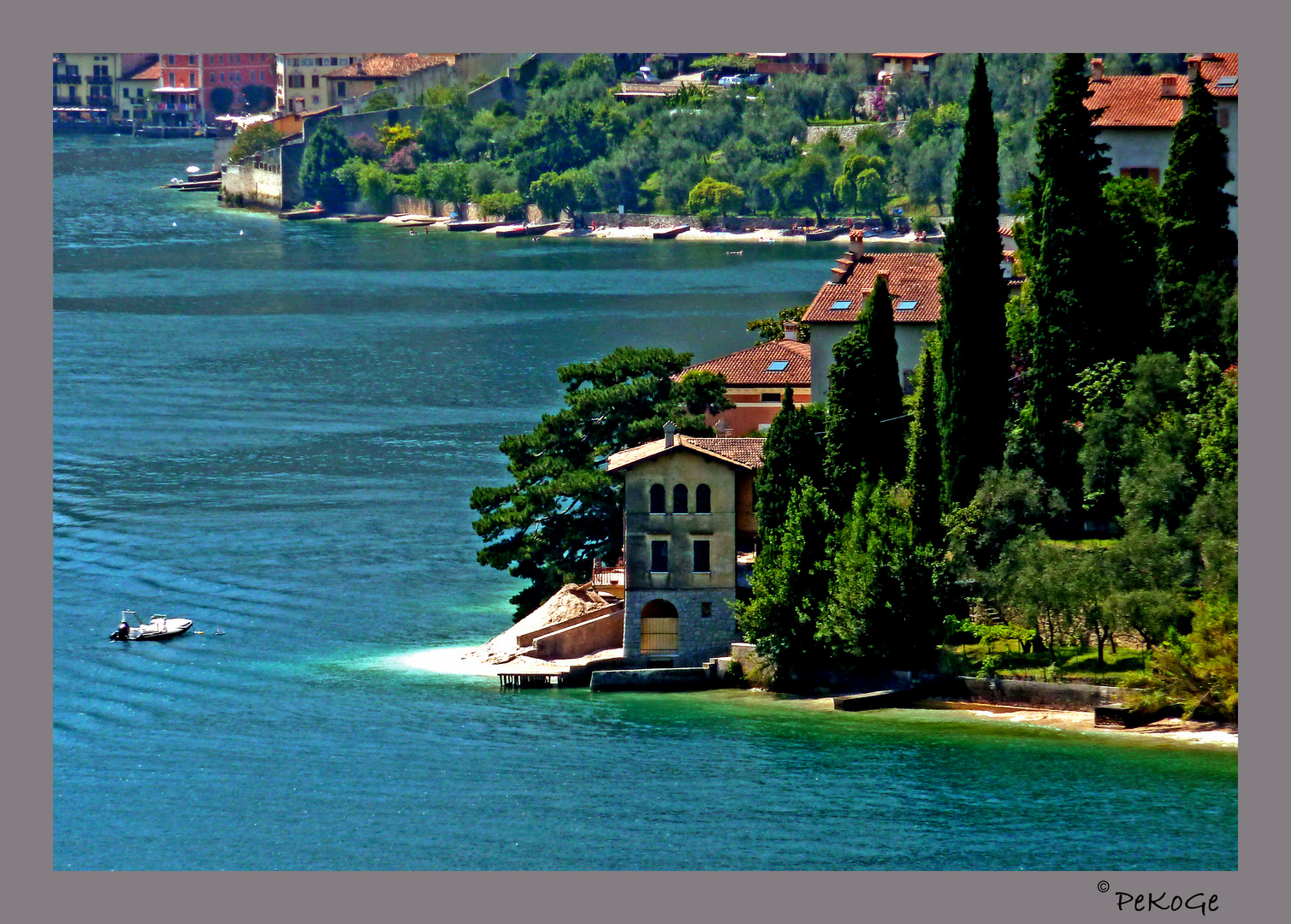 Gardasee-Ufer bei LimonI