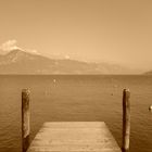 Gardasee und Steg