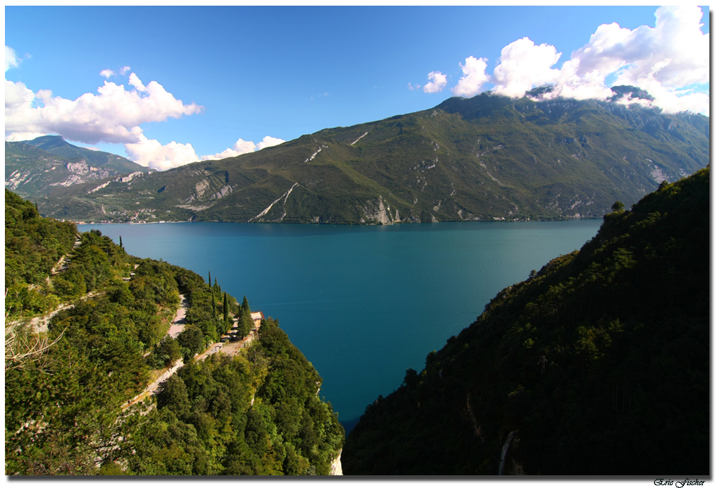 Gardasee von Nordwesten gesehen