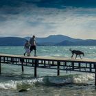 Gardasee vor dem Sturm