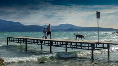 Gardasee vor dem Sturm