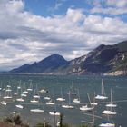 Gardasee Wolken und Wind