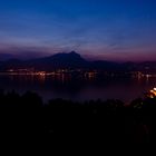 Gardasee zu Nachtbeginn