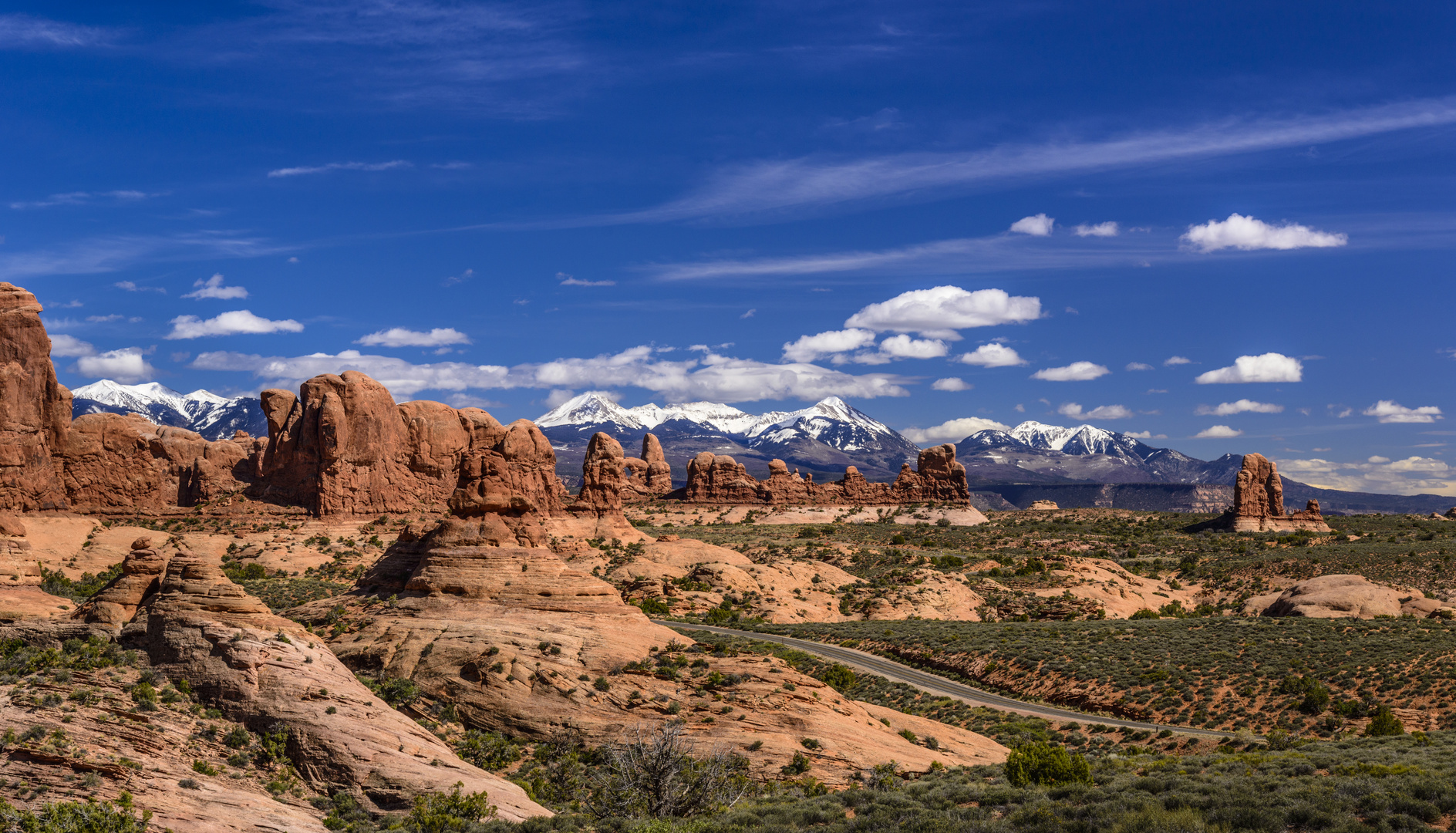 Garden of Eden, Arches NP, Utah, USA