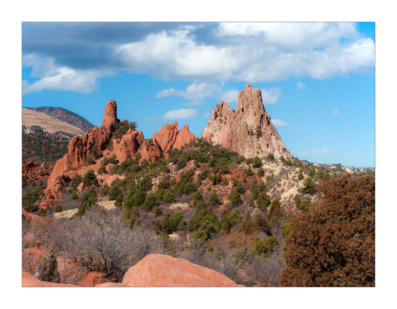 Garden Of The Gods Foto Bild North America United States