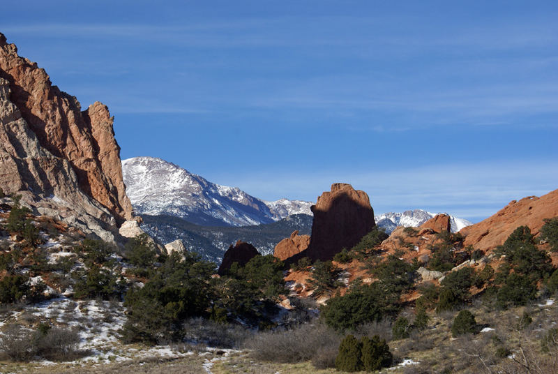 Garden of the gods/ pikes peak