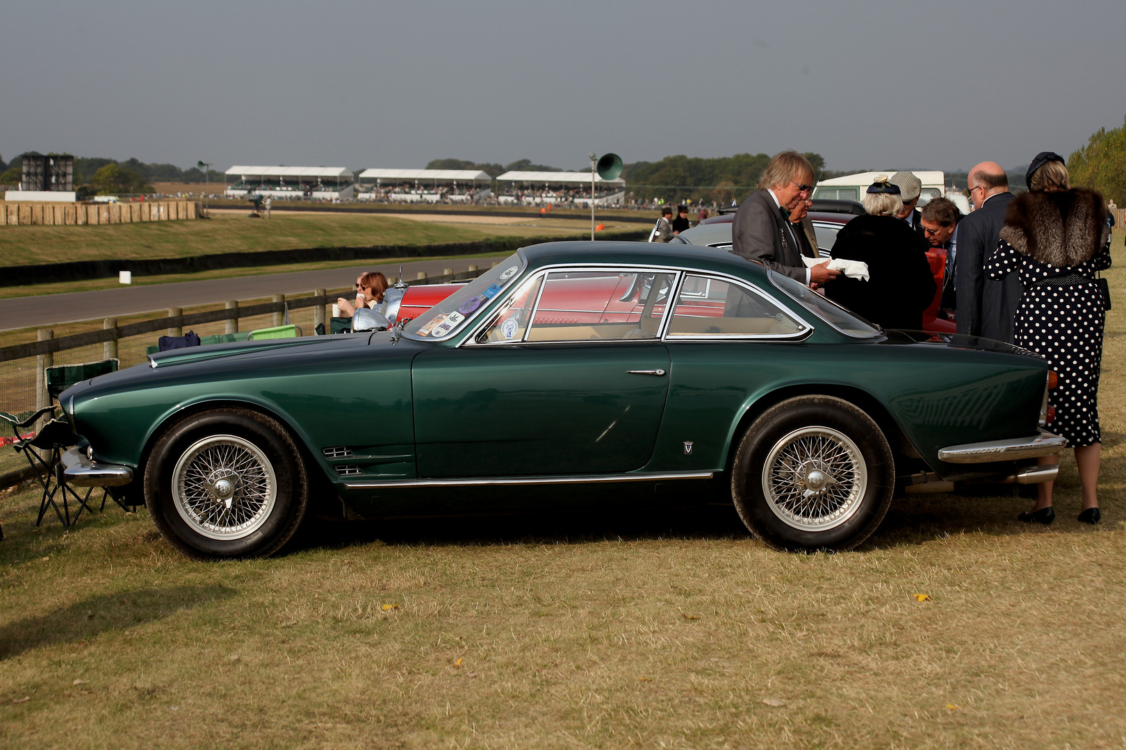 Garden party and cars.....