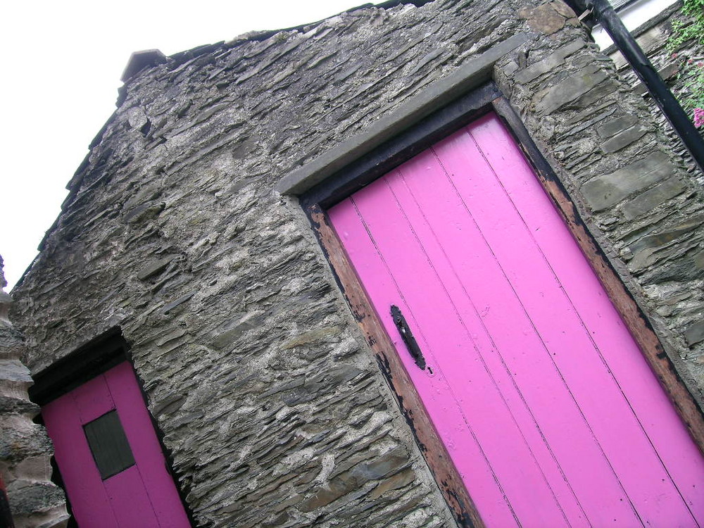 Garden shed in Machynlleth, Llys Maldwyn