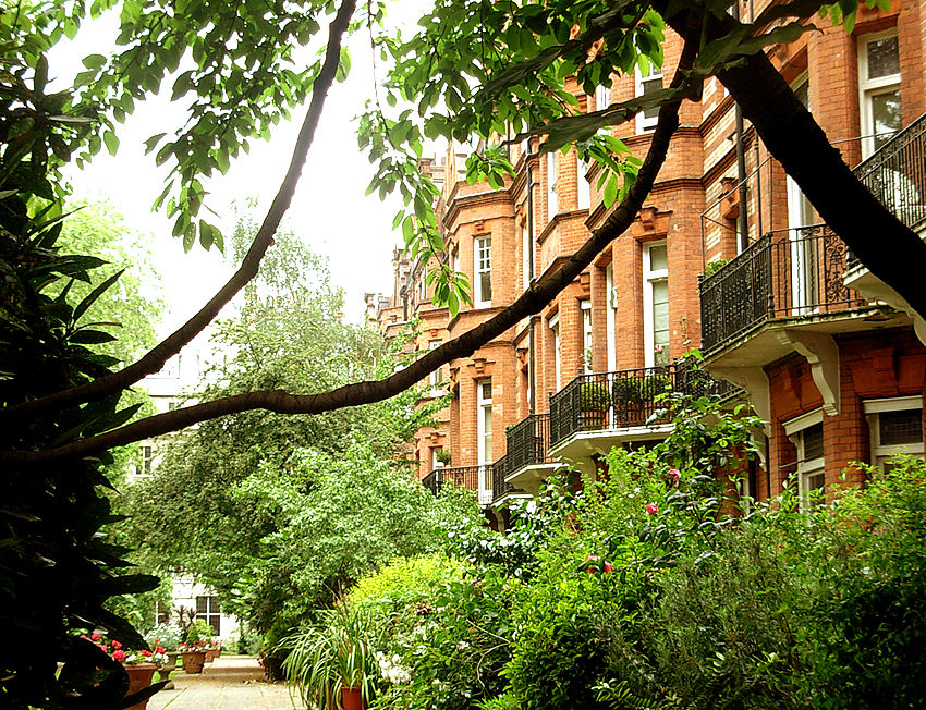 Garden square in Chelsea