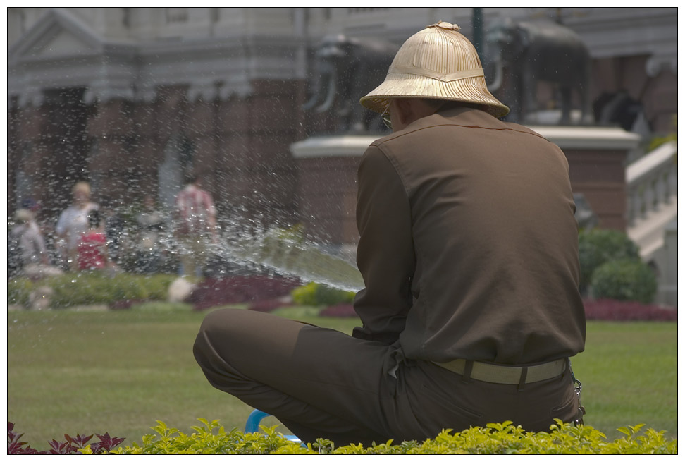 Gardener in Bangkok