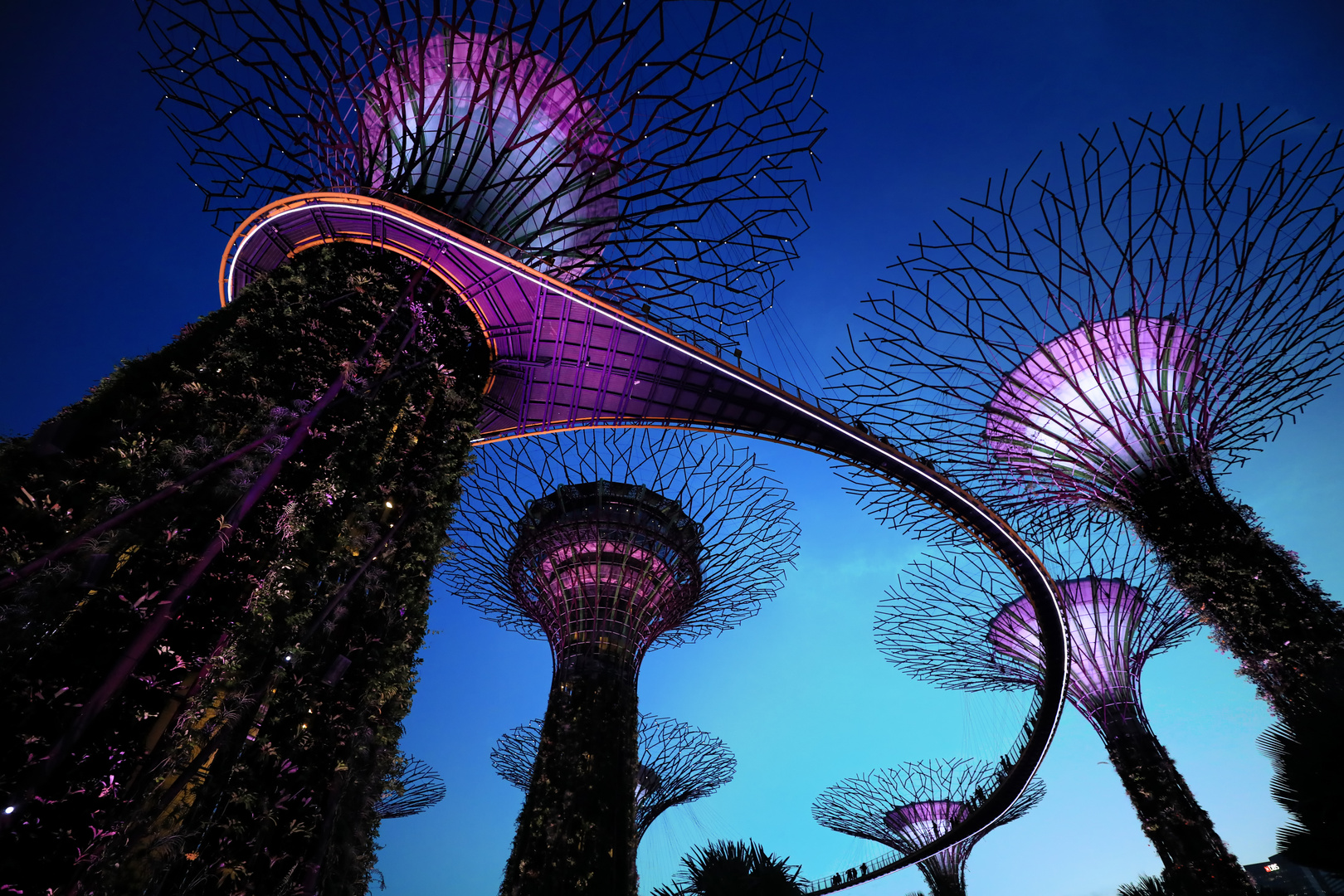 Gardens by the bay ...