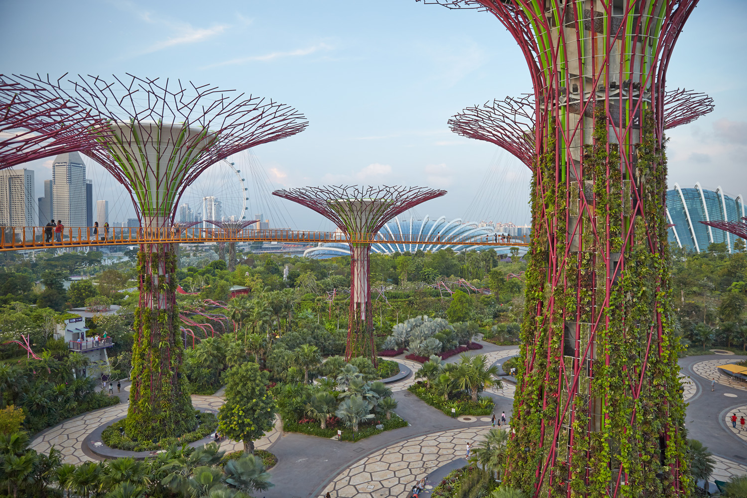 Gardens by the Bay - the Skywalk