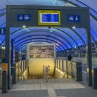 Gare Belval-Université by night