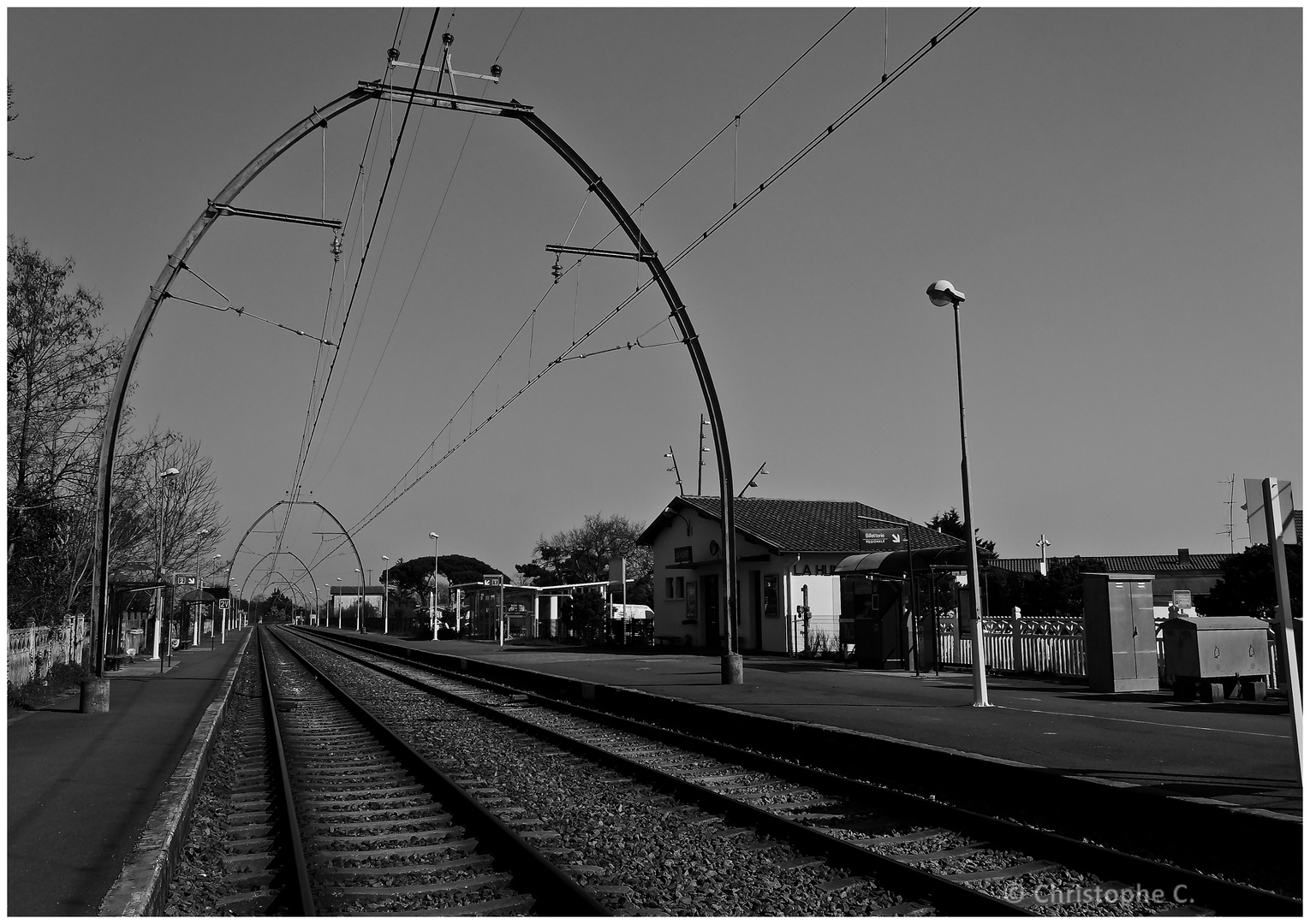 Gare de La Hume (33) - Bassin d'Arcachon