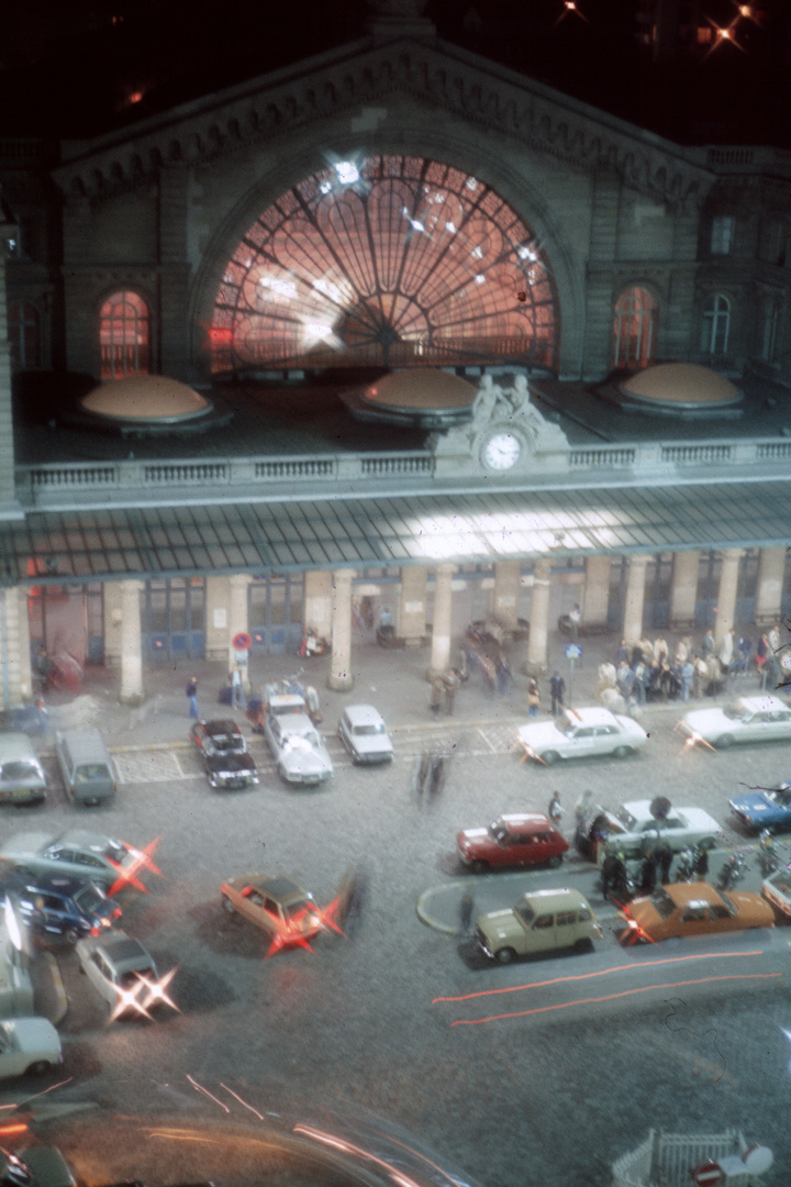 Gare de l'est, 1978, Paris