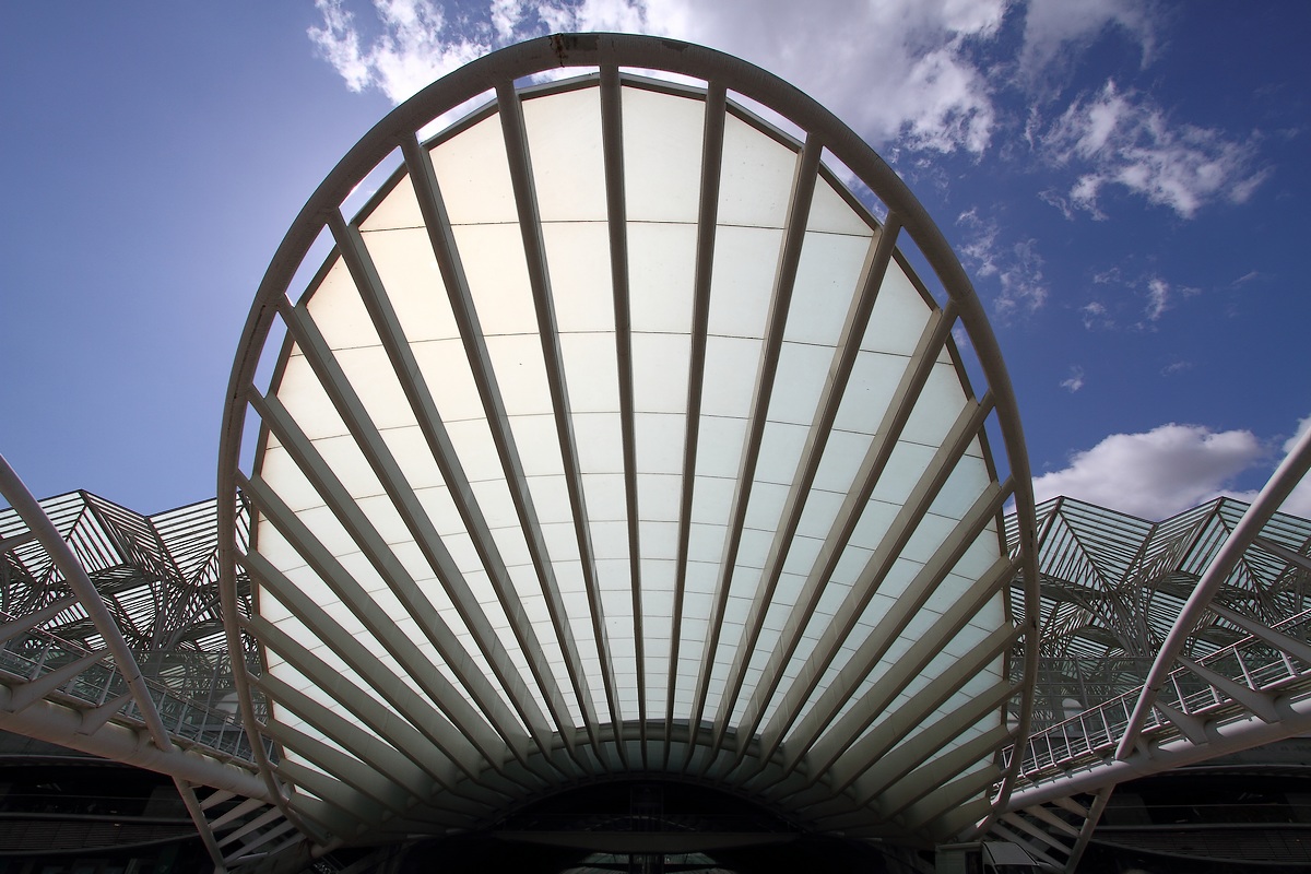 Gare de l'expo universelle de 1998 à Lisbonne