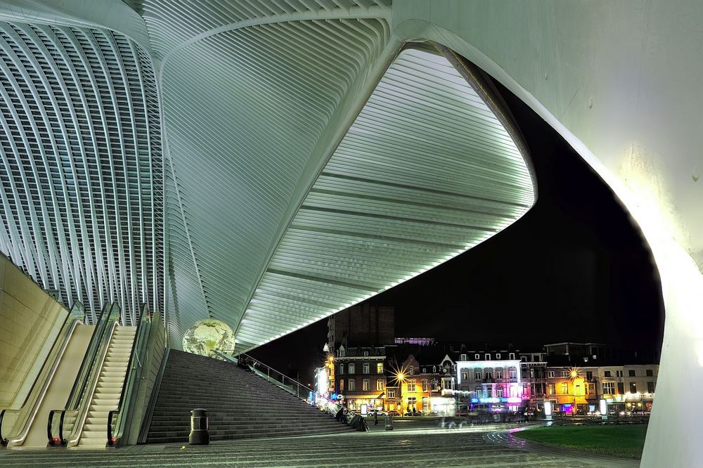 Gare de Liége-Guillemins Eingang