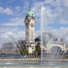 Gare de Limoges avec fontaine