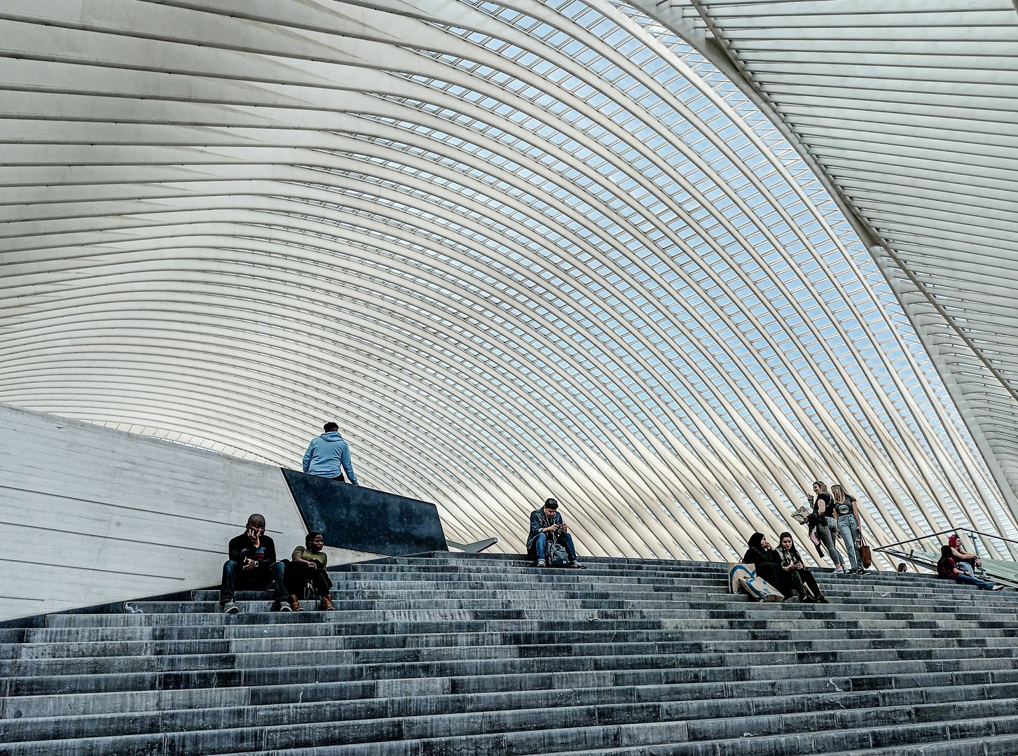 Gare Liège-Guillemins - Belgien