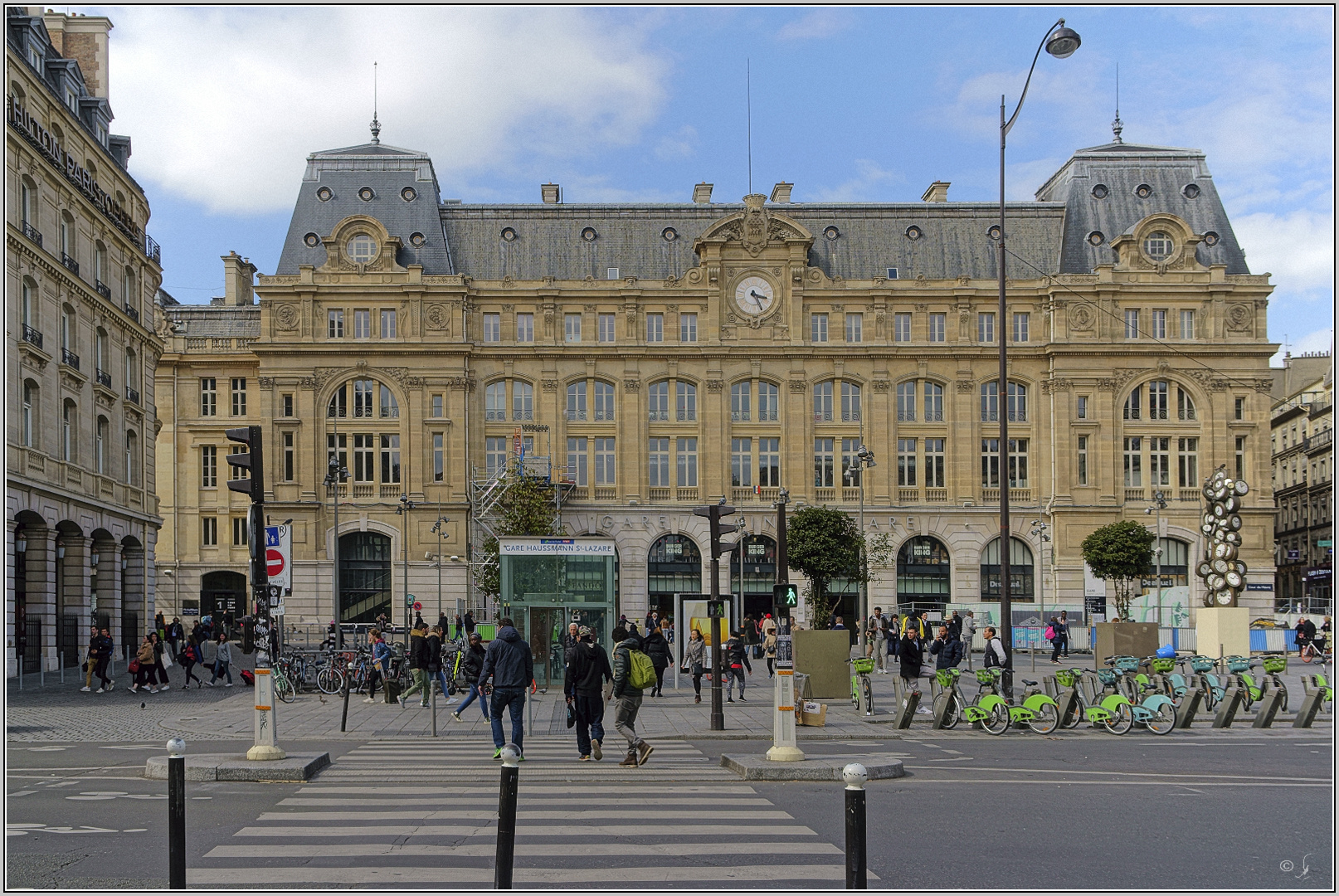 Gare-St.-Lazare im Trudel(n)