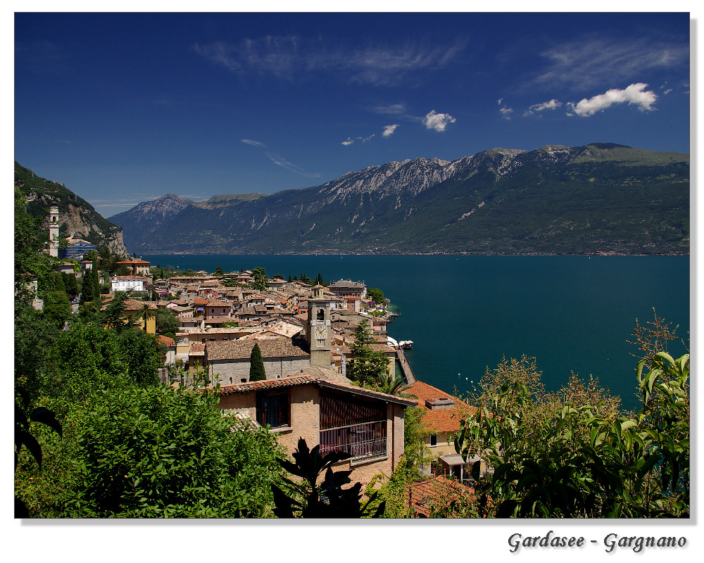 Gargnano-Postkarte