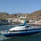 Garjony Express vor Playa de Santiago La Gomera