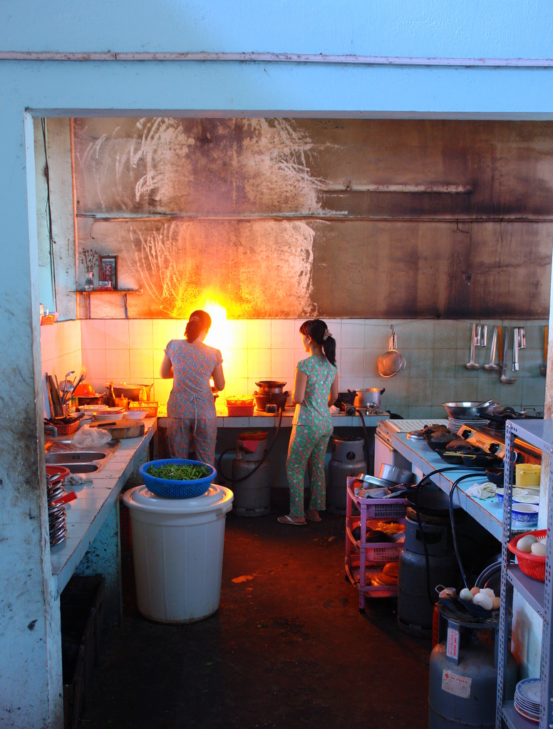 Garküche in Saigon