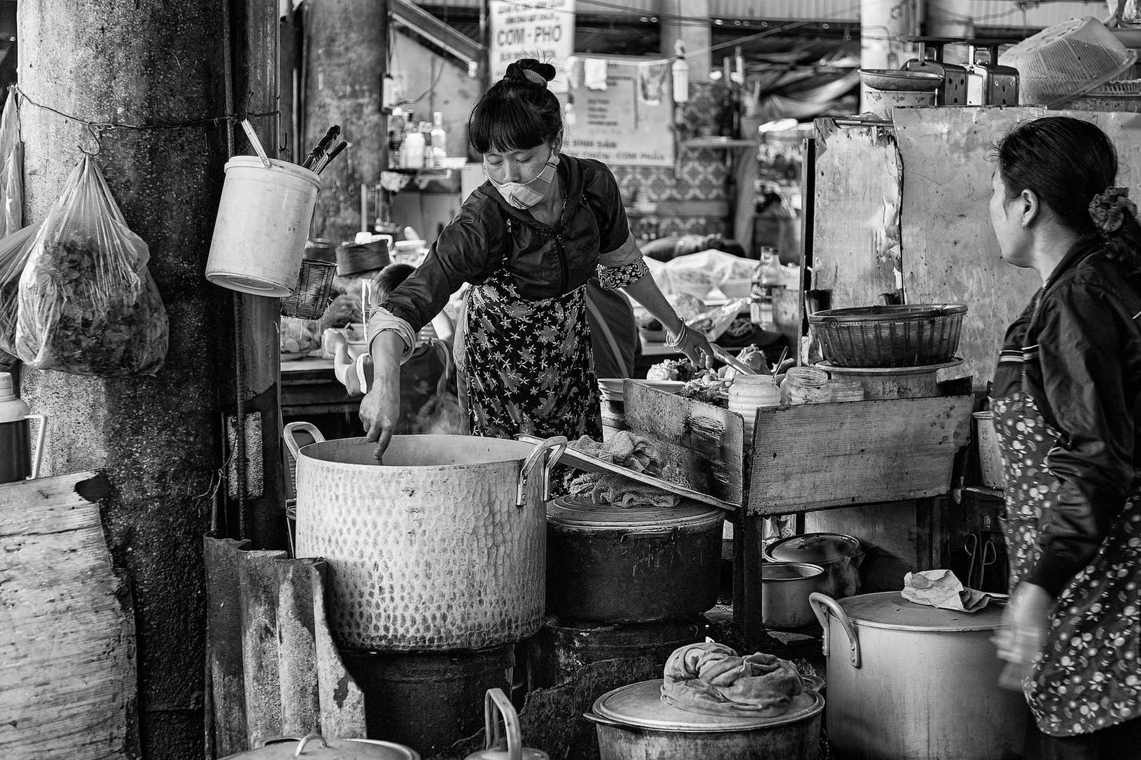 Garküche in Sapa, Vietnam