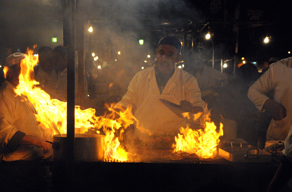 Garküchen in Marrakech